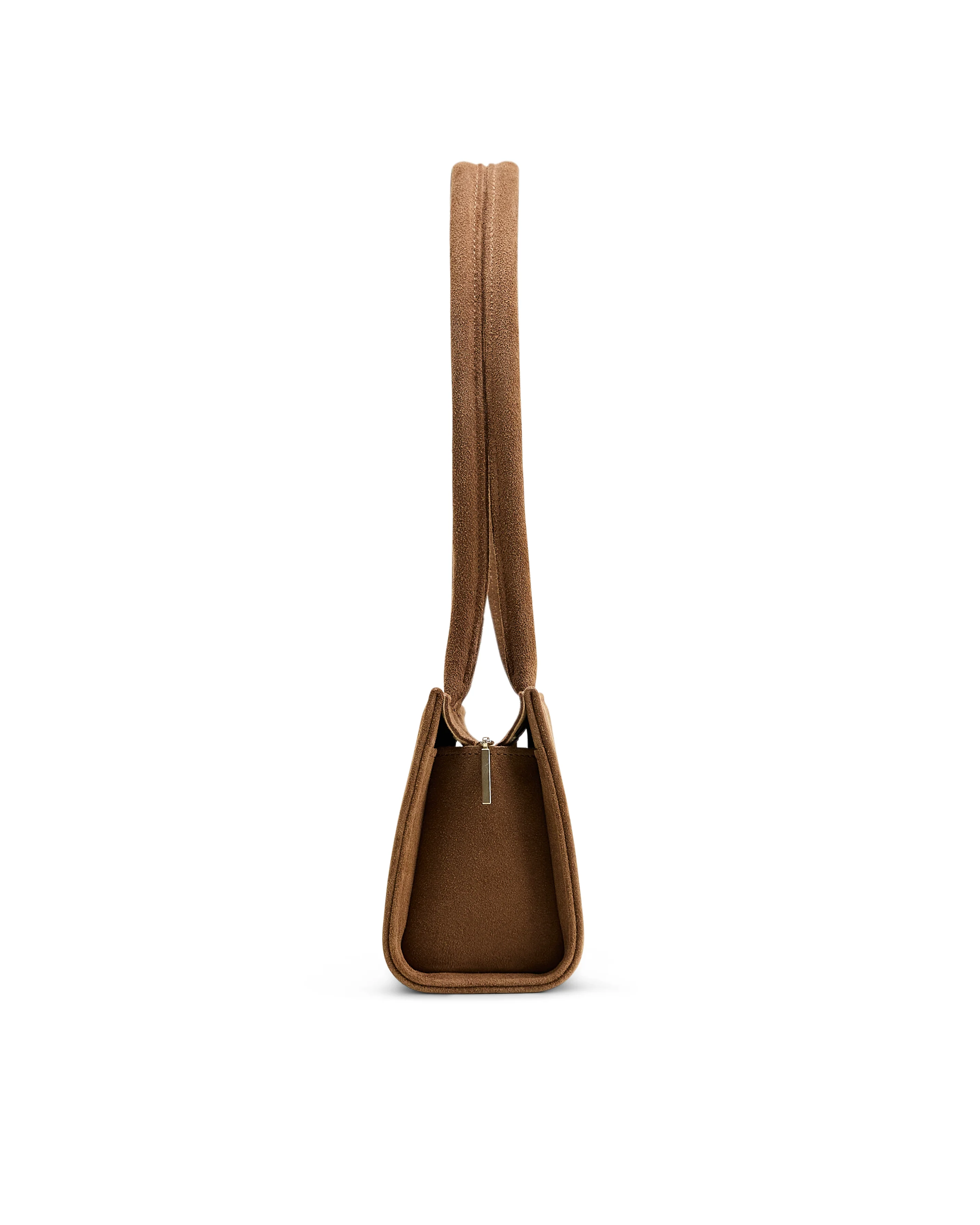 Cecilie Bag in Suede Caramel - Image 5