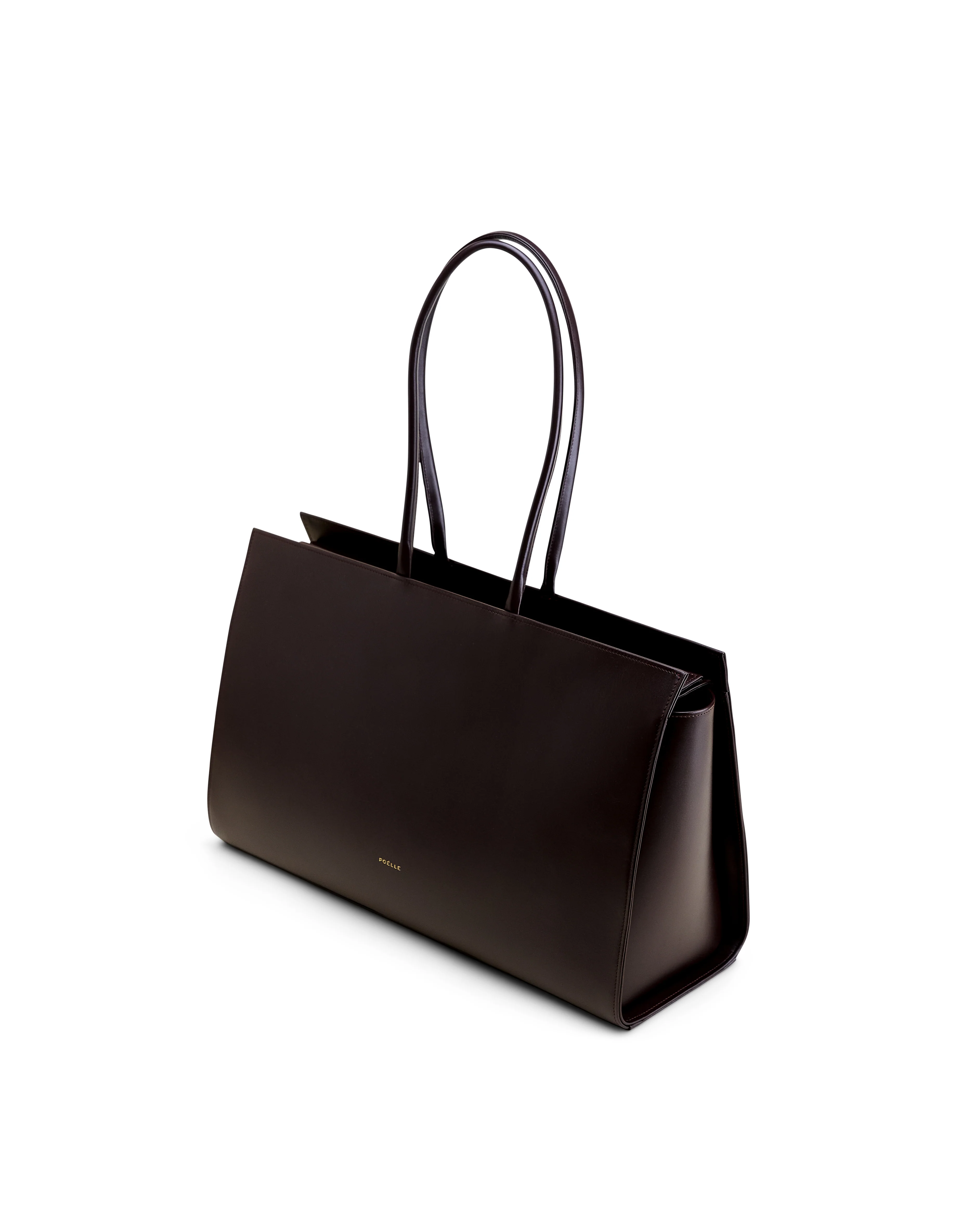 Large Carolyn Tote Bag in Brown - Image 3