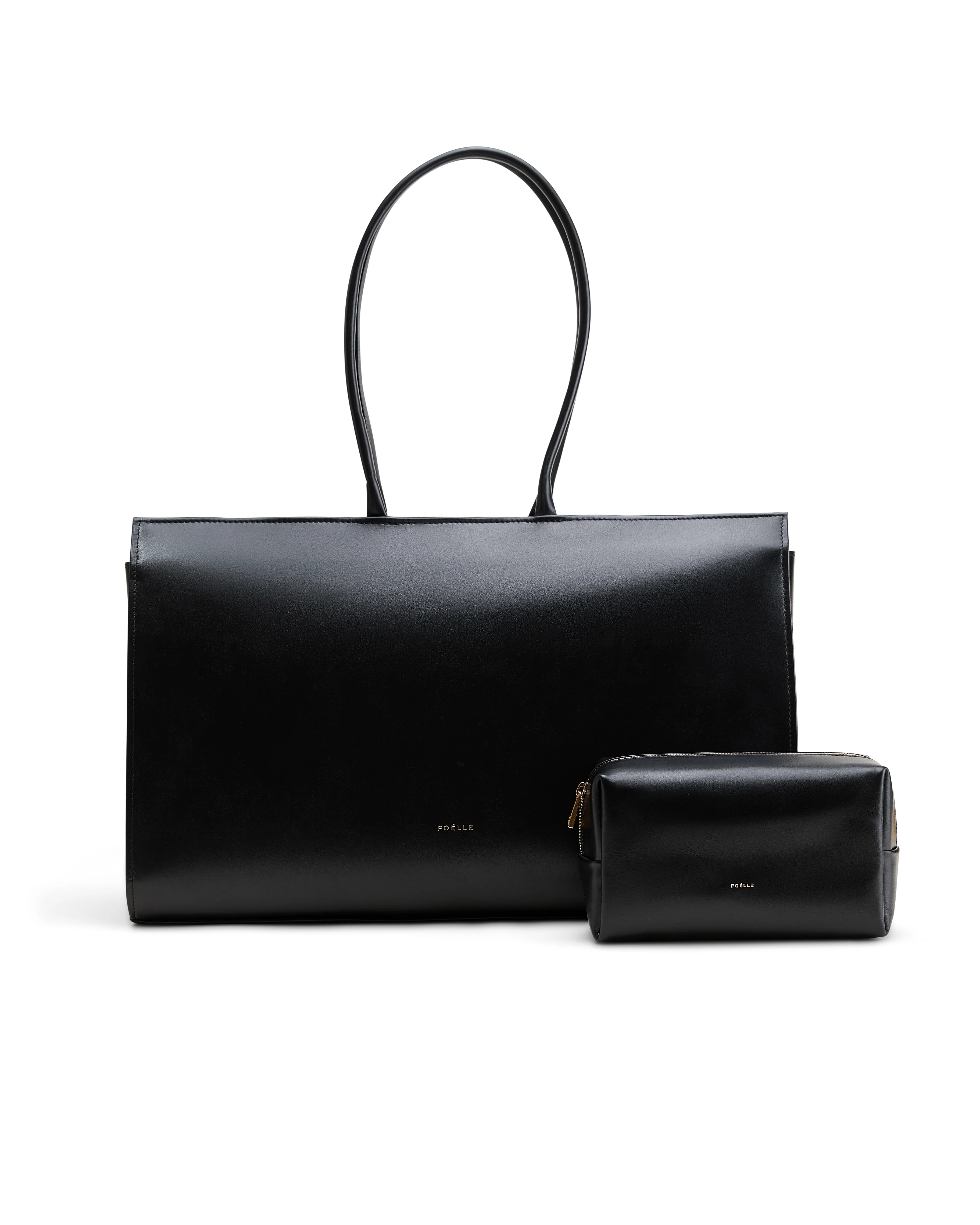 Large Carolyn Tote Bag in Black - Image 5