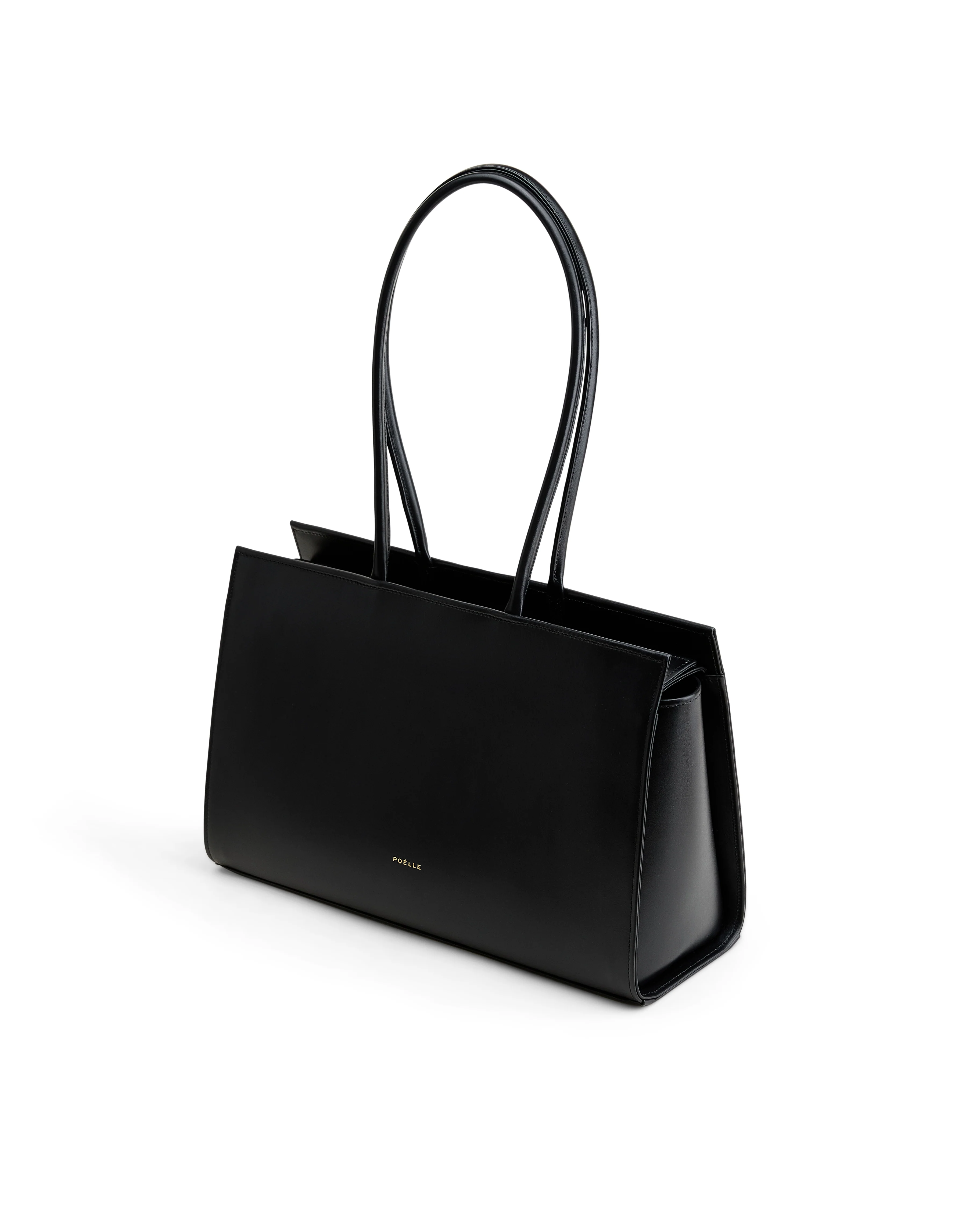 Medium Carolyn Tote Bag in Black - Image 3