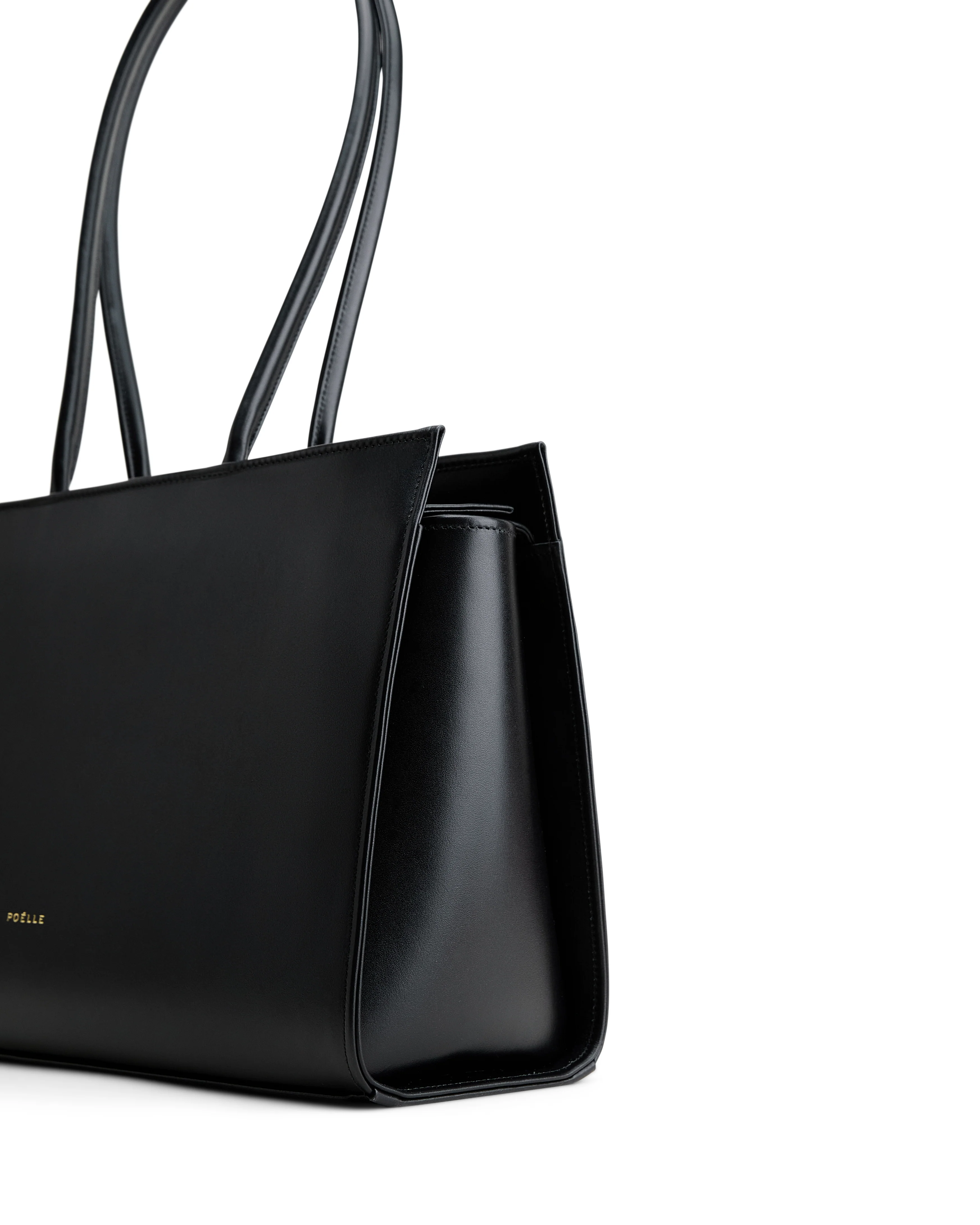 Medium Carolyn Tote Bag in Black - Image 4