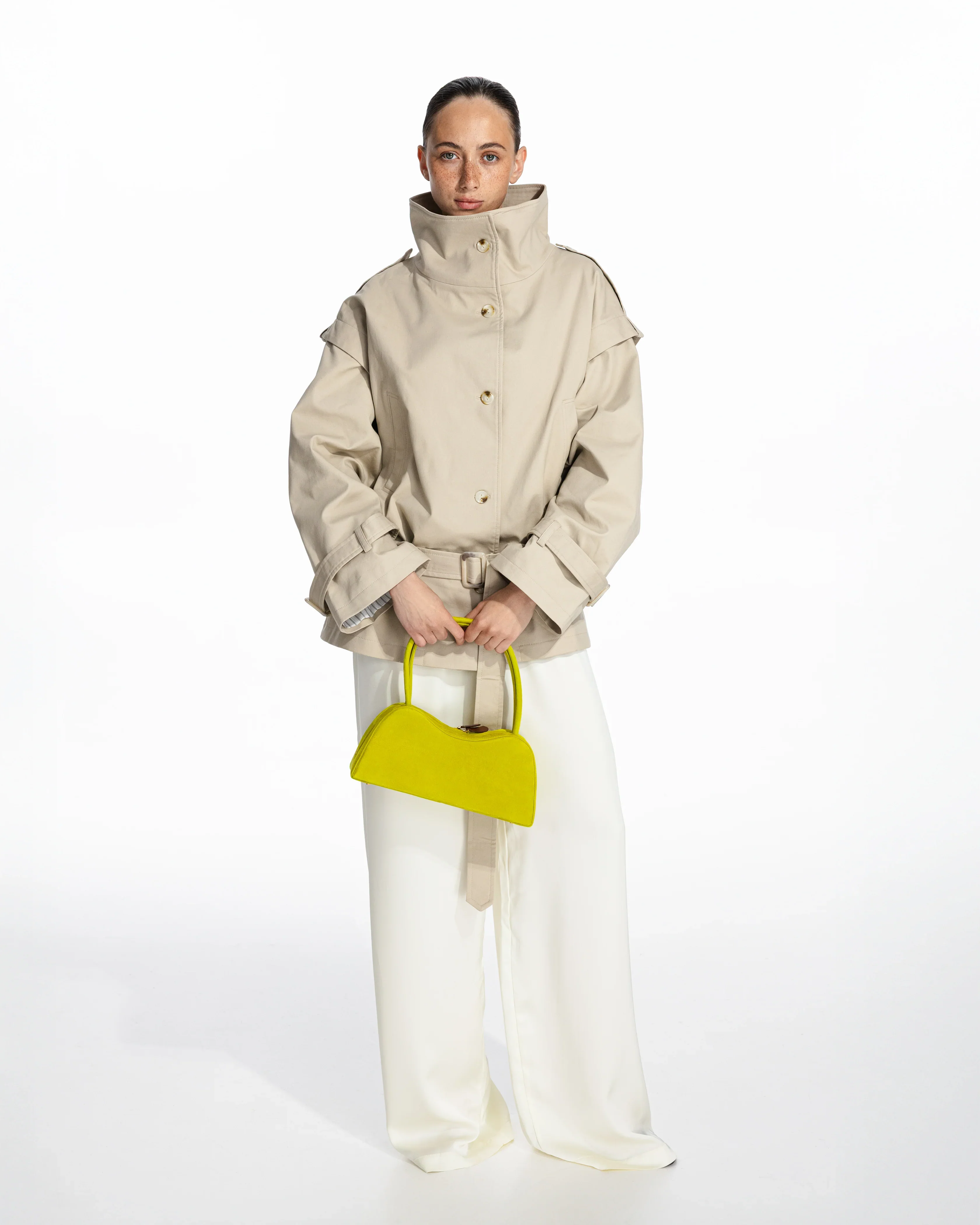 Prima Mini bag in Lime - Image 3