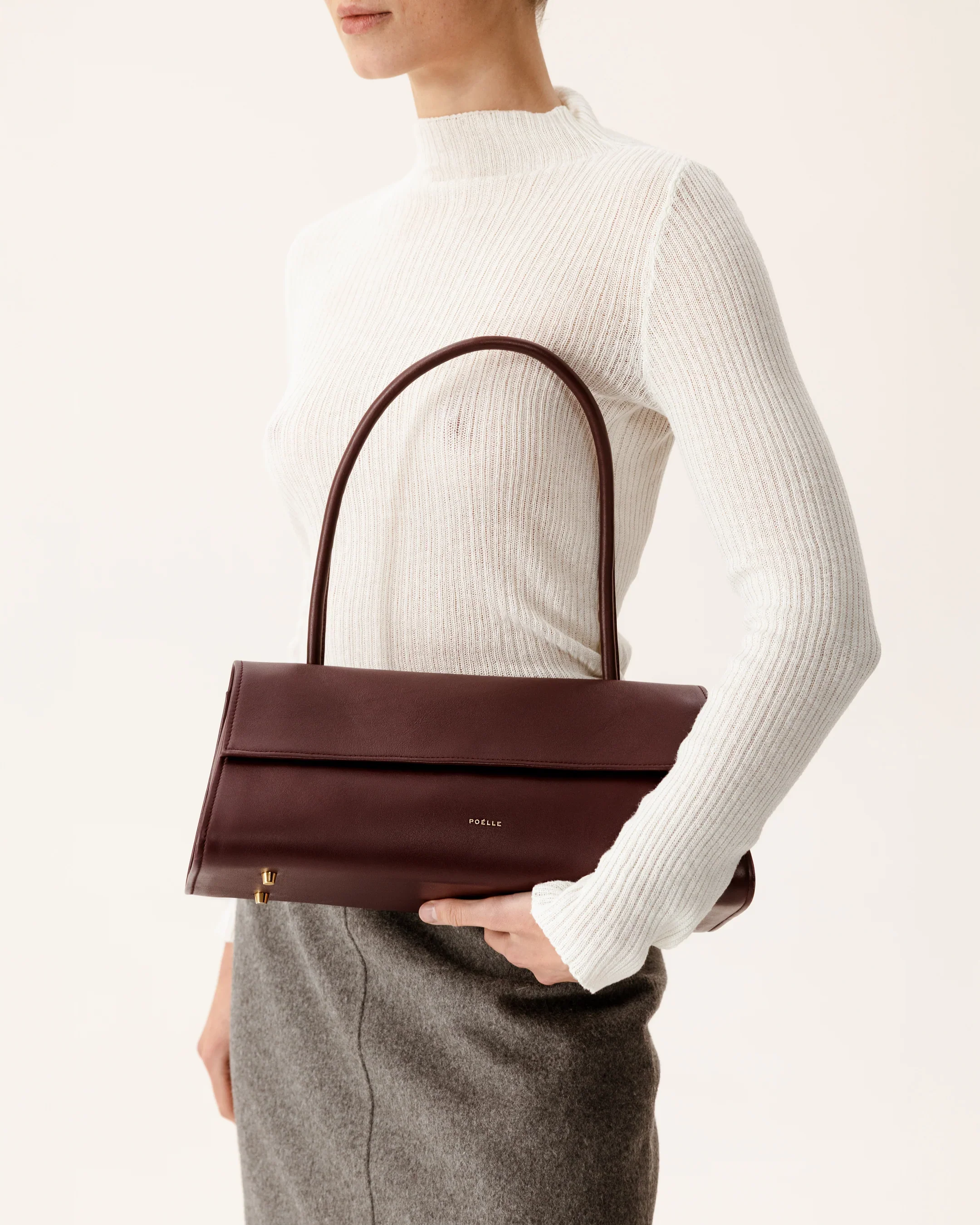 Untitled bag Medium in Marsala - Image 8